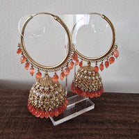 Vali with jhumke earrings