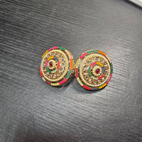 Multi coloured statement stud